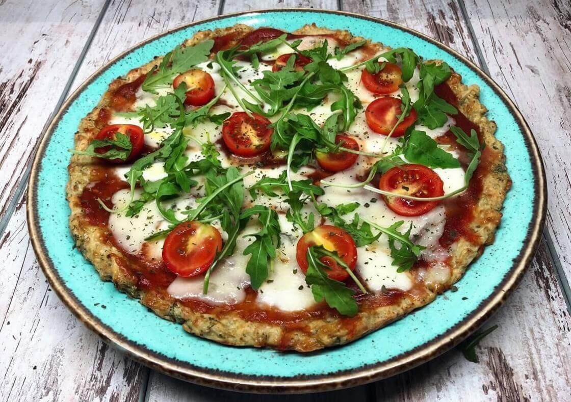 zdrava pica-zdravo-pica-zdrava vegeterijanska pica-jelo-obrok-ručak-užina-recept-rukola-mocarela-gorgonzola-vegeterian-Iceberg Salat Centar